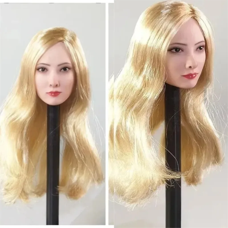 SGTOYS S-017 1/6 Scale Soldier Beautiful Girl with Long Golden Hair Female Head Carving for 12 Inch PH TBL Action Figures
SGTOYS S-017 1/6 Scale Soldier Beautiful Girl with Long Golden Hair Female Head Carving for 12 Inch PH TBL Action Figures