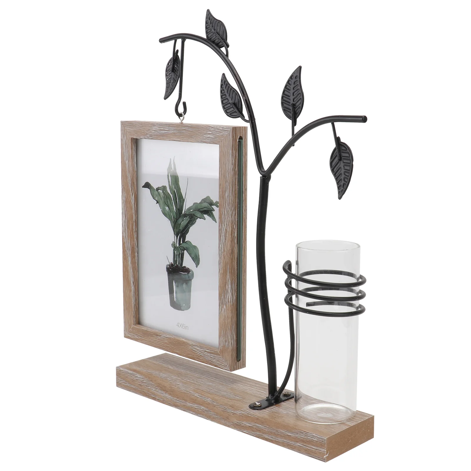 6 Inch Wrought Iron Photo Frame Double-sided Photograph Decorations Hydroponics Holder Adornment Glass Classic Picture
6 Inch Wrought Iron Photo Frame Double-sided Photograph Decorations Hydroponics Holder Adornment Glass Classic Picture