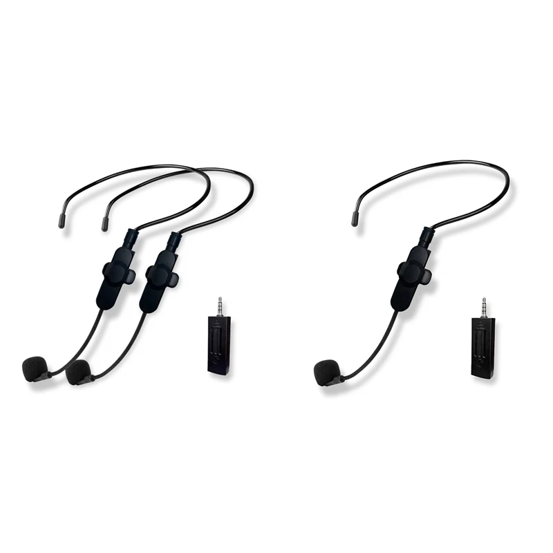 Wireless Microphone Set 2.4G Dual Wireless Headset Mini Portable Microphone Suitable For Karaoke-Retail
Wireless Microphone Set 2.4G Dual Wireless Headset Mini Portable Microphone Suitable For Karaoke-Retail