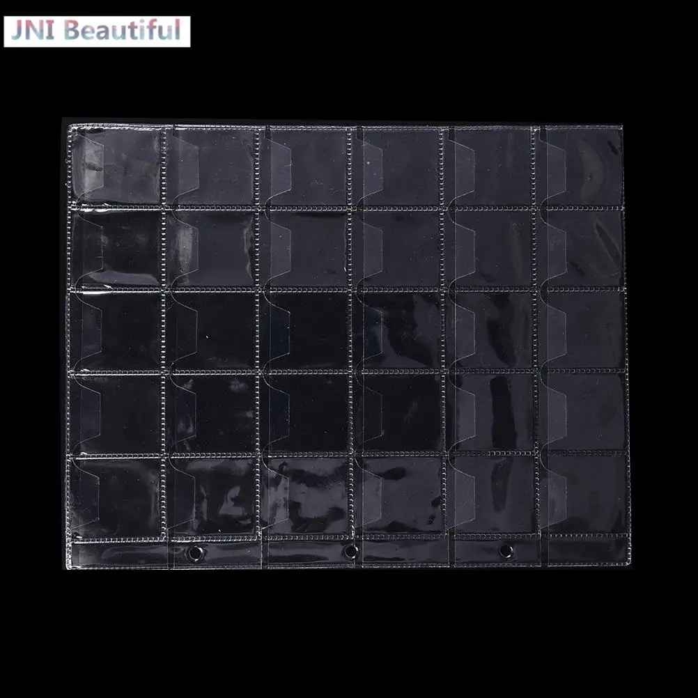 High Quality 1 Sheets 30 Pockets Plastic Coin Holders Storage Collection PVC Material Money Album Case
High Quality 1 Sheets 30 Pockets Plastic Coin Holders Storage Collection PVC Material Money Album Case