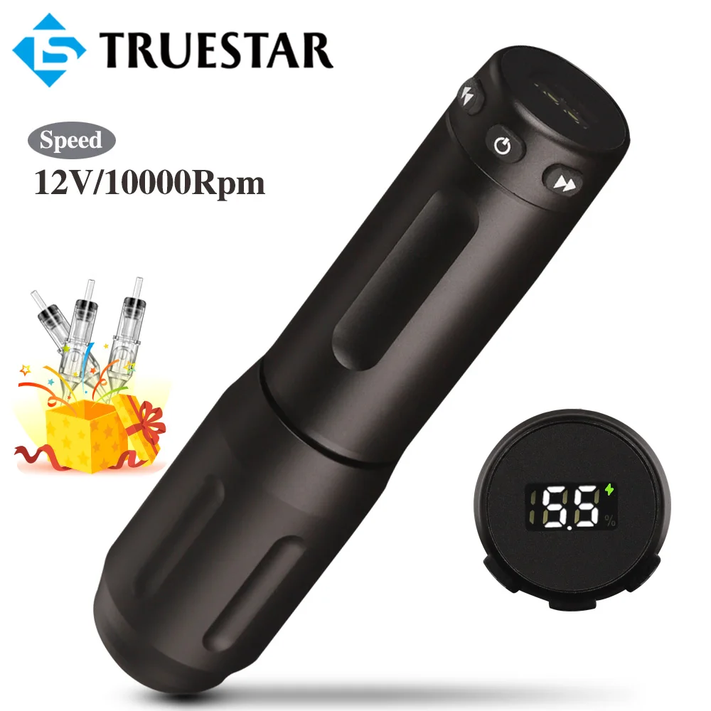 Wireless Tattoo Machine Pen 2000mAh Battery Capacity Tattoo Cartridge Pen Rotaty Battery Pen for Permanent Makeup Tattoo Supply
Wireless Tattoo Machine Pen 2000mAh Battery Capacity Tattoo Cartridge Pen Rotaty Battery Pen for Permanent Makeup Tattoo Supply