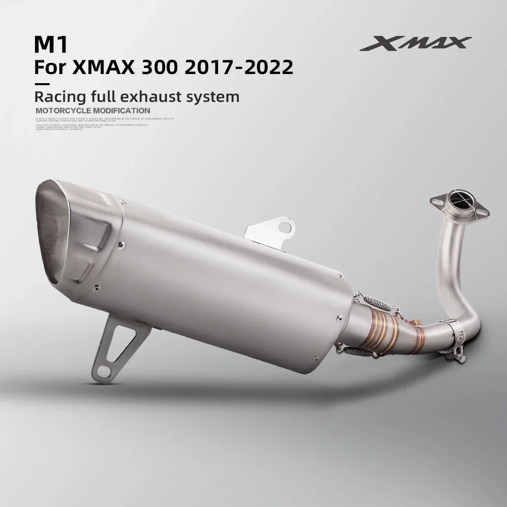 For XMAX300 X MAX250 2017-2022 Motorcycle Exhaust Escape M1 Muffler Slip on Motorcross Front Pipe Stainless Steel Tube
For XMAX300 X MAX250 2017-2022 Motorcycle Exhaust Escape M1 Muffler Slip on Motorcross Front Pipe Stainless Steel Tube