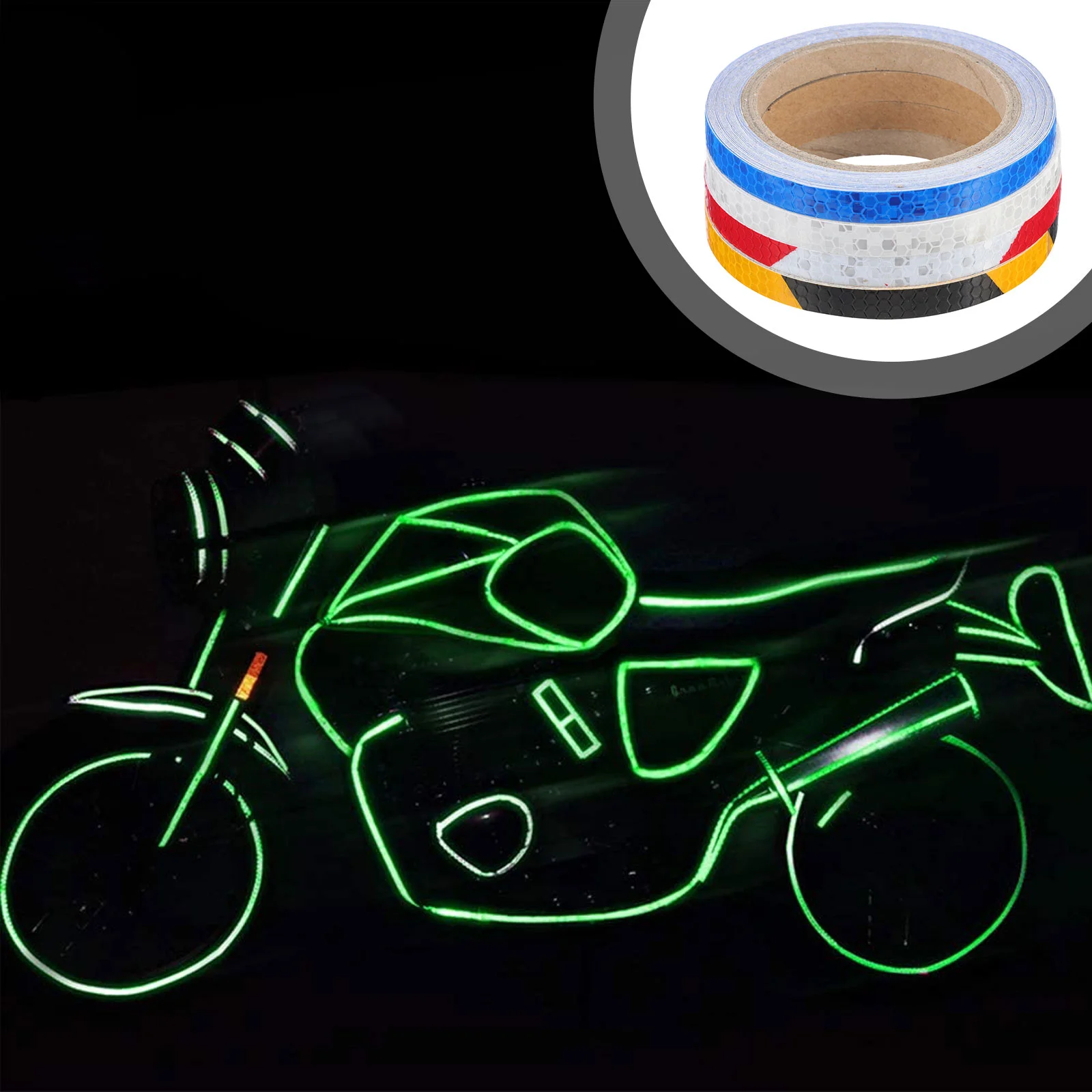 4 Rolls Car Stickers Bicycle Waterproof Luminous Chain Bike Warning Fitness Bicycles
4 Rolls Car Stickers Bicycle Waterproof Luminous Chain Bike Warning Fitness Bicycles
