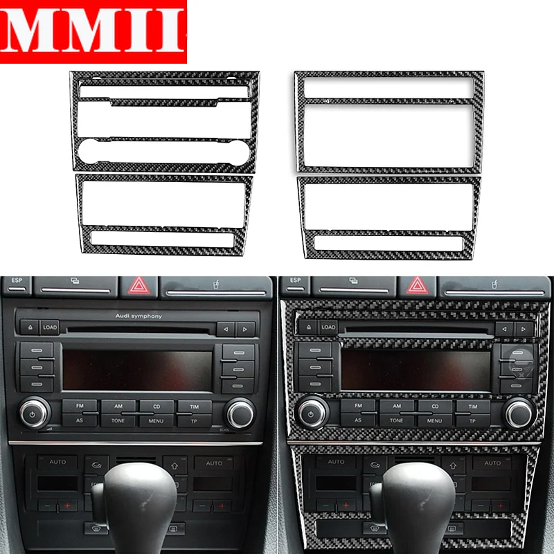 For Audi A4 S4 B7 2005 2006 2007 2008 Car Center Control Radio Air Conditioning Control Panel Carbon Fiber Sticker Accessories
For Audi A4 S4 B7 2005 2006 2007 2008 Car Center Control Radio Air Conditioning Control Panel Carbon Fiber Sticker Accessories