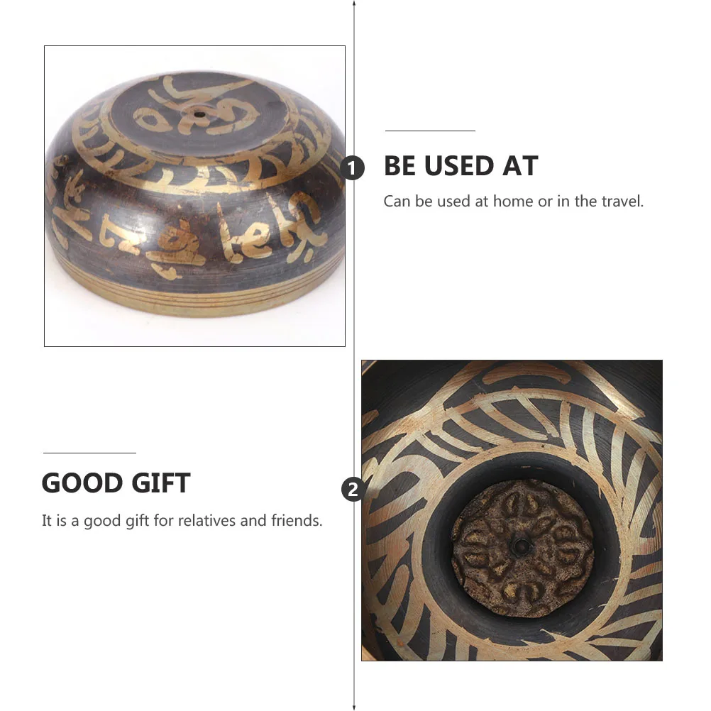 Music Bowl Sound Singing with Mallet Creative Tibetan Suond Holder Yoga Meditation to Heal 
Music Bowl Sound Singing with Mallet Creative Tibetan Suond Holder Yoga Meditation to Heal