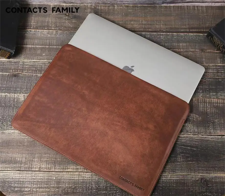 Genuine crazy horse leather Suitable for the new Macbook air 13.6 protective case minimalist Apple laptop inner case
Genuine crazy horse leather Suitable for the new Macbook air 13.6 protective case minimalist Apple laptop inner case