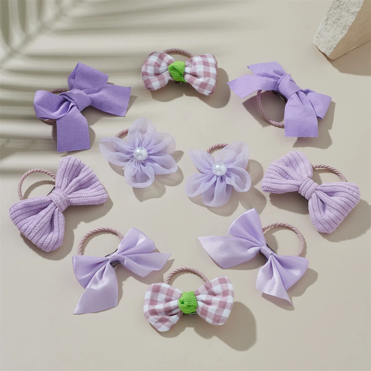 Kids Hair Rope with Decorative Bow Non Snag Gentle on Scalp Elastic Band Daily Ponytail Holder for Baby Girls Cute Soft
Kids Hair Rope with Decorative Bow Non Snag Gentle on Scalp Elastic Band Daily Ponytail Holder for Baby Girls Cute Soft