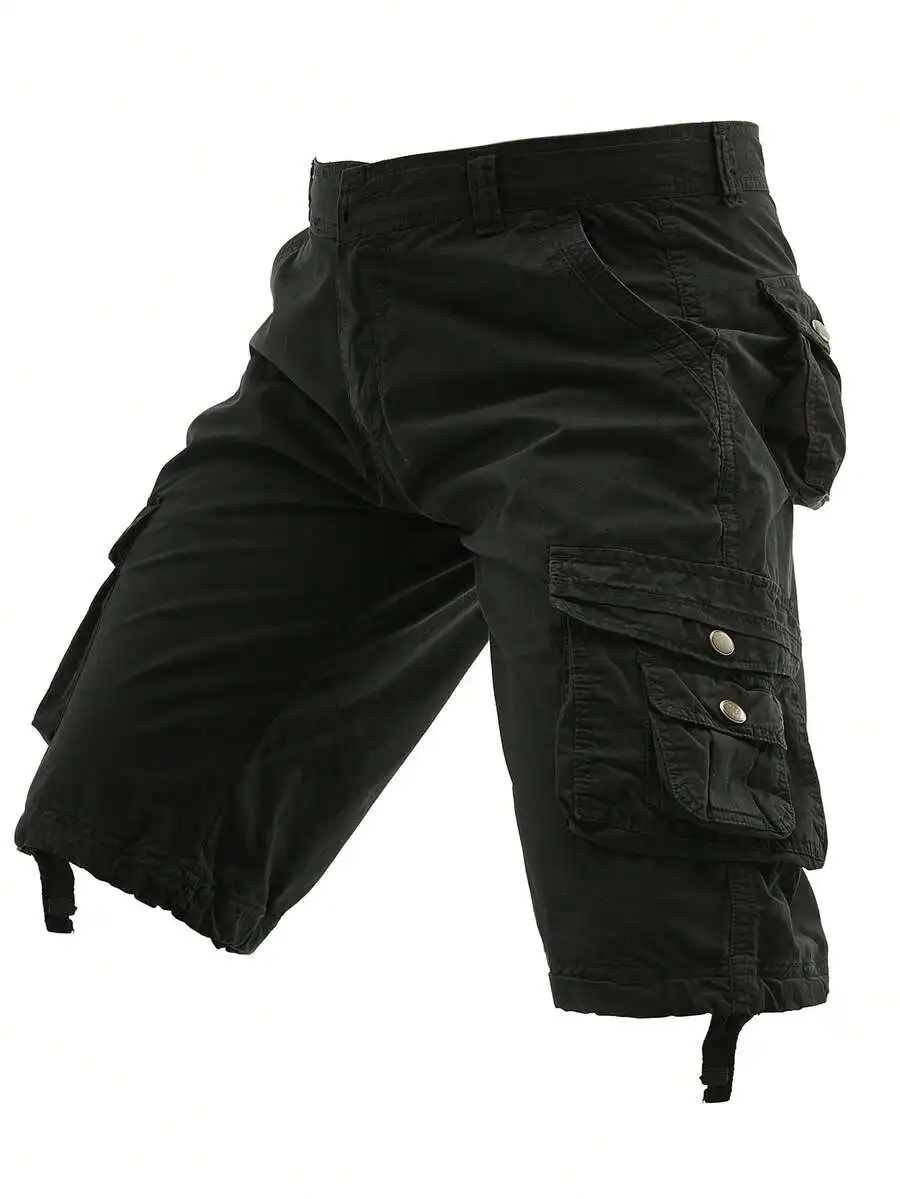 Mens Cotton Cargo Shorts With Button Pockets Casual Outdoor Shorts For Summer Hiking Camping
Mens Cotton Cargo Shorts With Button Pockets Casual Outdoor Shorts For Summer Hiking Camping
