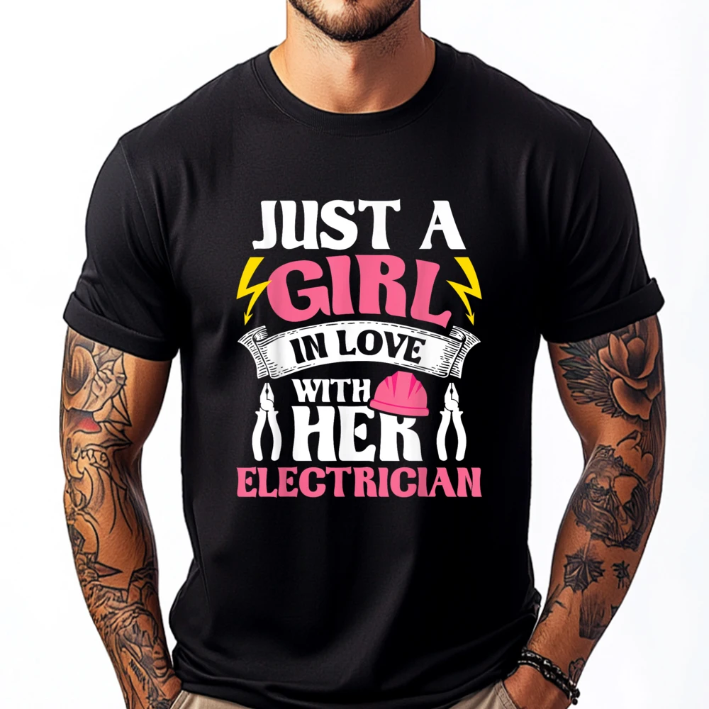 In Love With Her Electrician Wiring Electrical Streetwear Camiseta 100% Cotton Men's Clothes Tees Oversize Man
In Love With Her Electrician Wiring Electrical Streetwear Camiseta 100% Cotton Men's Clothes Tees Oversize Man