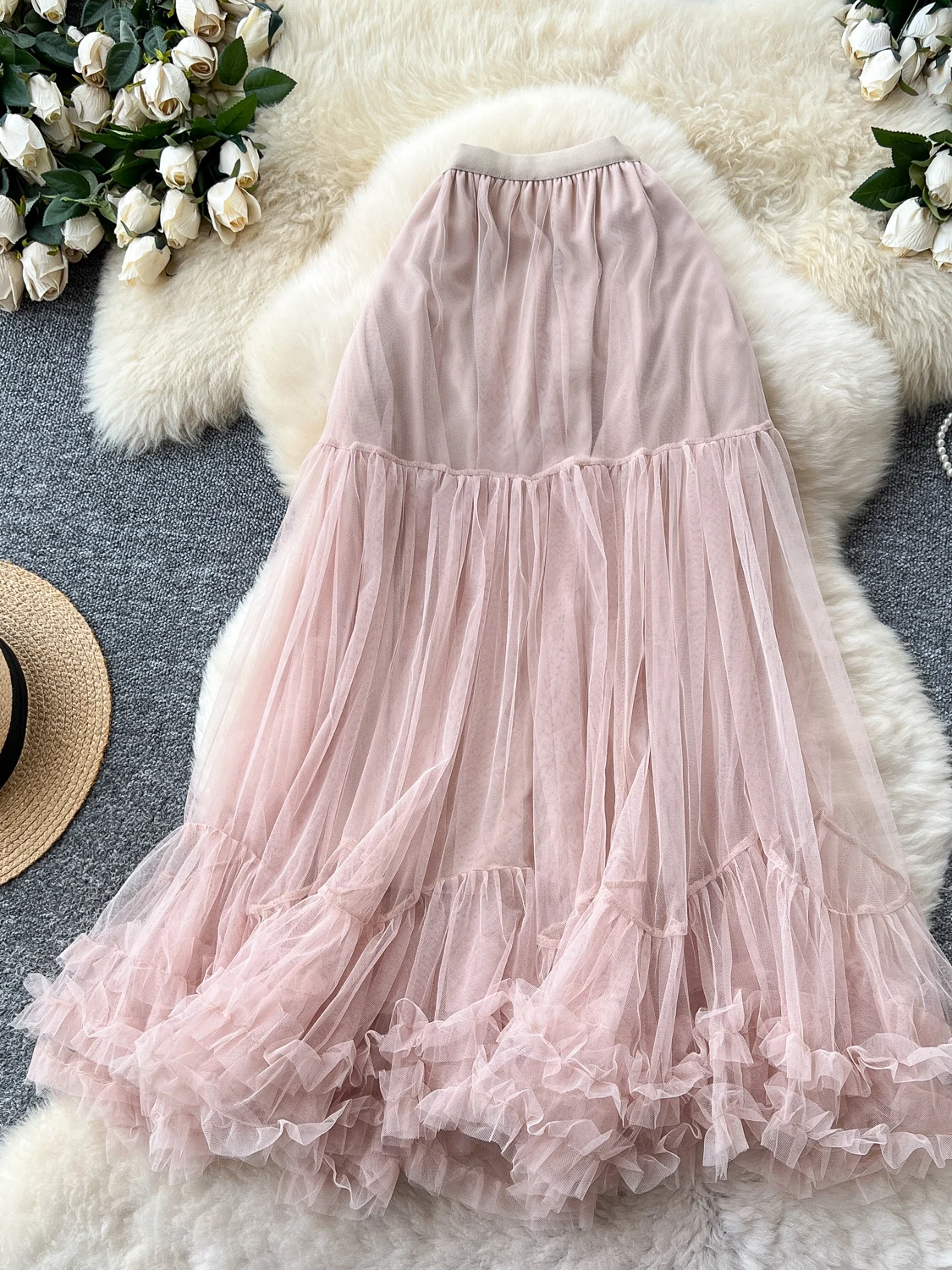 Fairy Sle Puffy f Skirt High Waist A-Line Summer 2025 Sweet Versatile Lace Trim Ci Commute Polyester Fiber Stand Fit
Fairy Sle Puffy f Skirt High Waist A-Line Summer 2025 Sweet Versatile Lace Trim Ci Commute Polyester Fiber Stand Fit