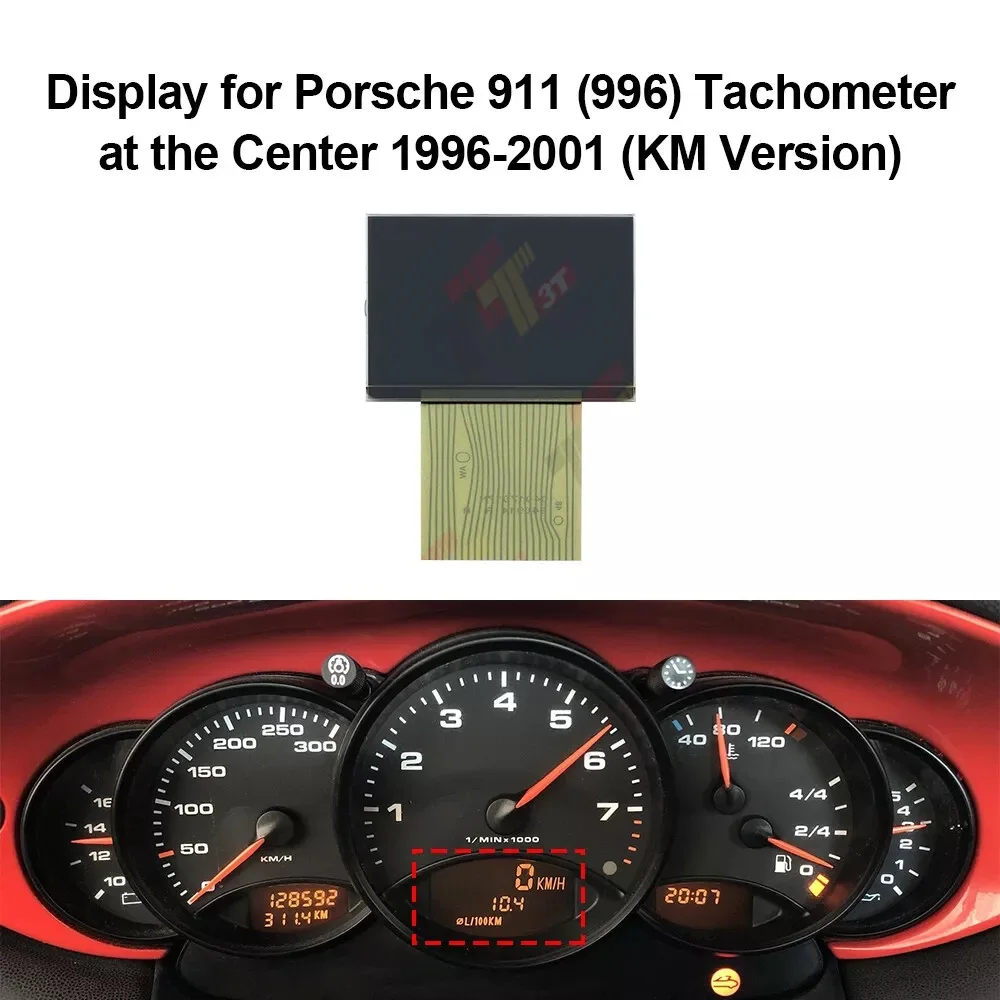 ЖК-дисплей на приборной панели для Porsche 911 996 и 986, тахометр Boxster на центральной версии KM
ЖК-дисплей на приборной панели для Porsche 911 996 и 986, тахометр Boxster на центральной версии KM