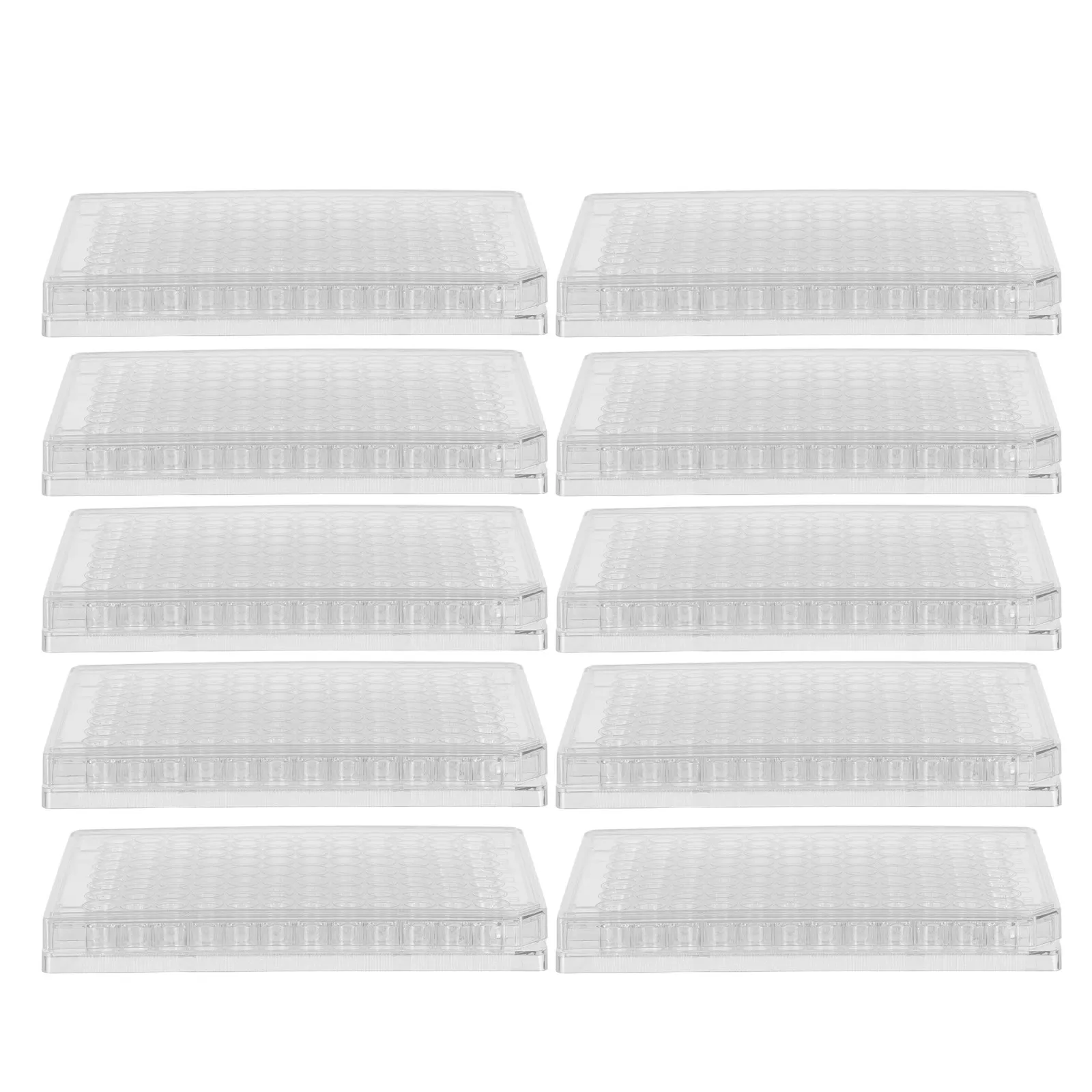 10Pcs Cell Culture Plates Clear Plastic Petri Dishes with Lid Sterile Flat Bottom for Microbiology Lab Tissue Culture Agar Plate
10Pcs Cell Culture Plates Clear Plastic Petri Dishes with Lid Sterile Flat Bottom for Microbiology Lab Tissue Culture Agar Plate