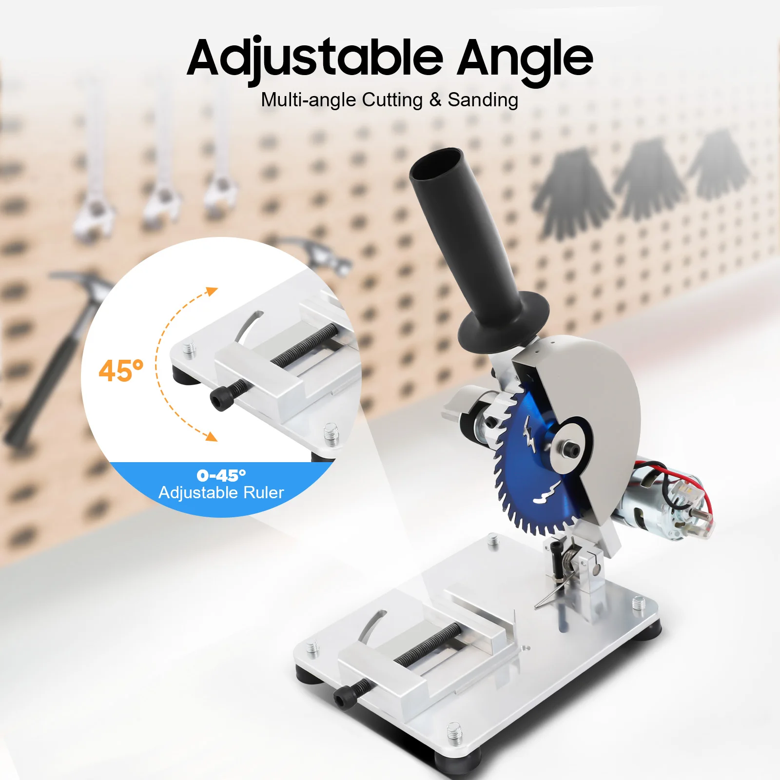Portable Mini Table Saw 4" Blade 9000 RPM, 96W Aluminum Cutter for Metal/Wood, US Standard Plug, Low Noise
Portable Mini Table Saw 4" Blade 9000 RPM, 96W Aluminum Cutter for Metal/Wood, US Standard Plug, Low Noise