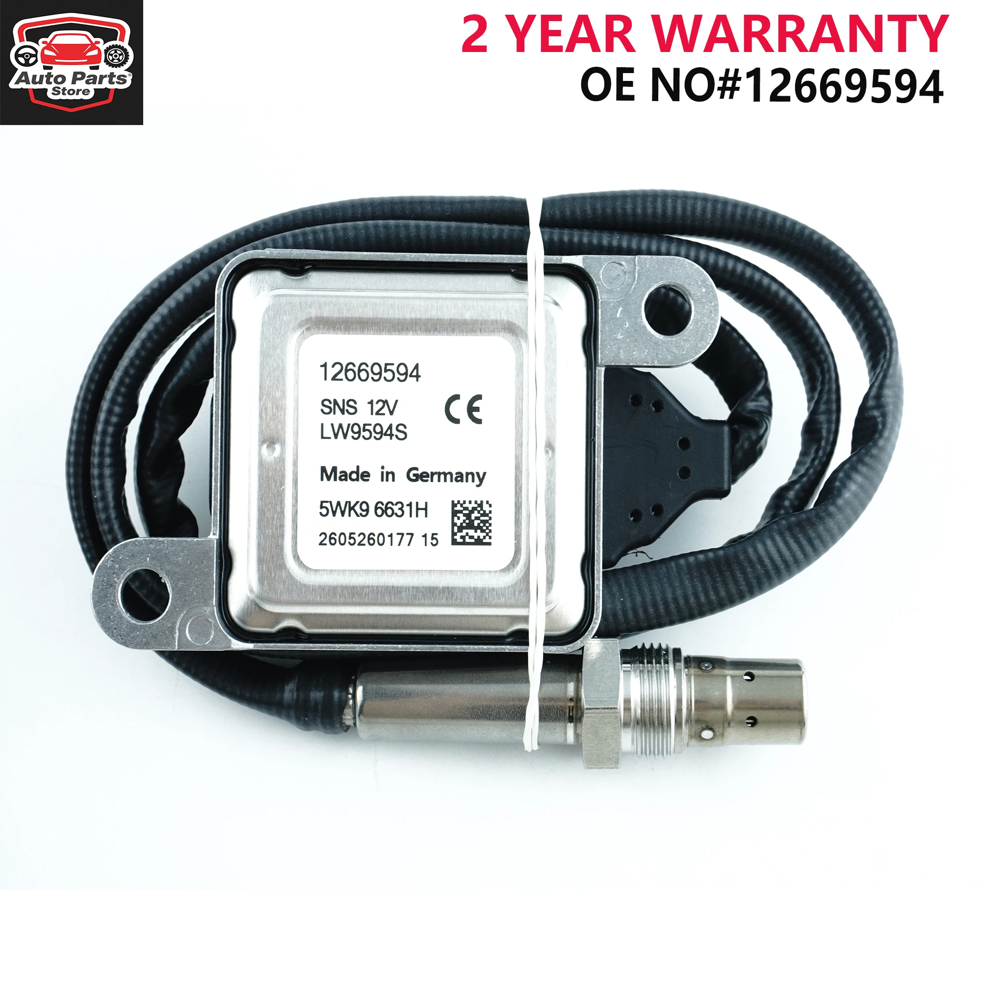 For Chevy GMC Duramax Diesel 6.6L For Nitrogen Oxygen Nox Sensor Upstream 12669594 5WK96631H
For Chevy GMC Duramax Diesel 6.6L For Nitrogen Oxygen Nox Sensor Upstream 12669594 5WK96631H