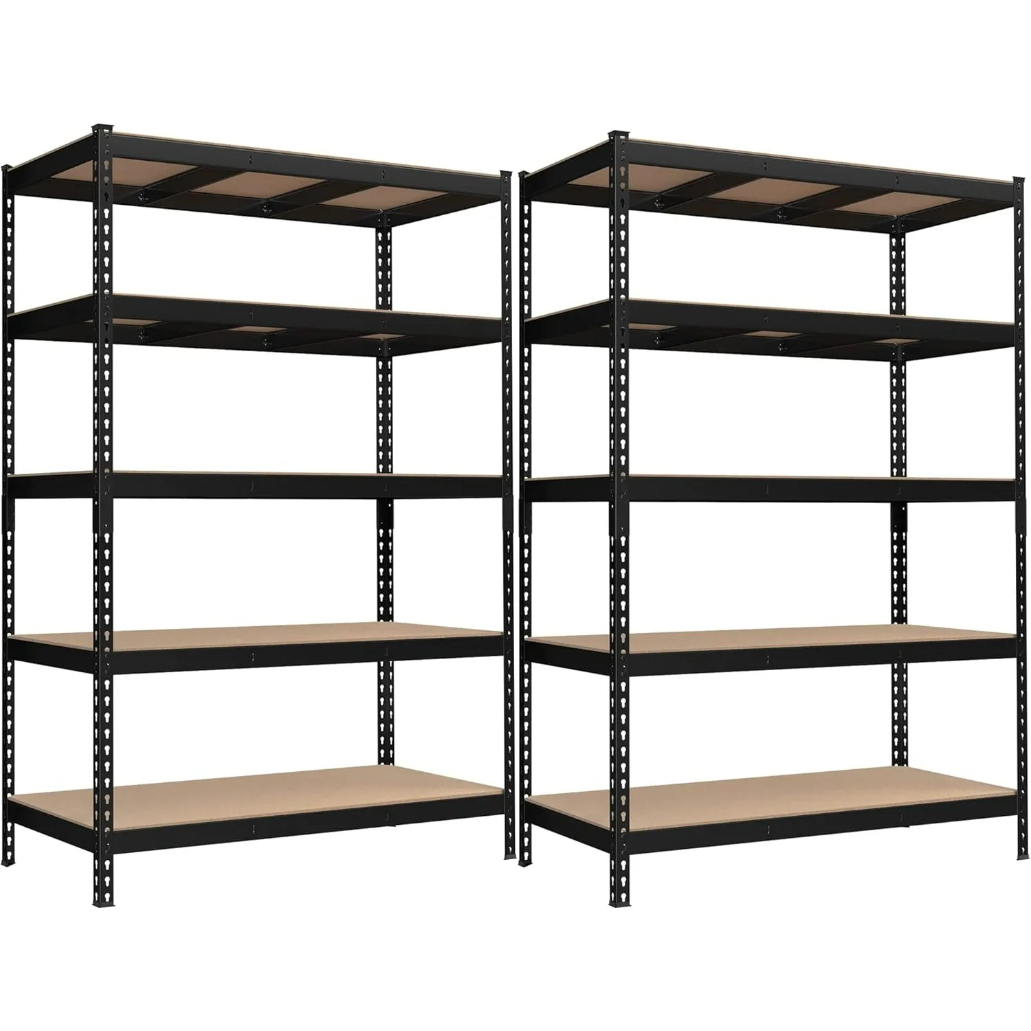 5-Tier Storage Shelves, Adjustable Shelving Units, 23.6 x 47.2 x 70.9 Inches, Load 1929 lb Each, Black UGLR600B02
5-Tier Storage Shelves, Adjustable Shelving Units, 23.6 x 47.2 x 70.9 Inches, Load 1929 lb Each, Black UGLR600B02