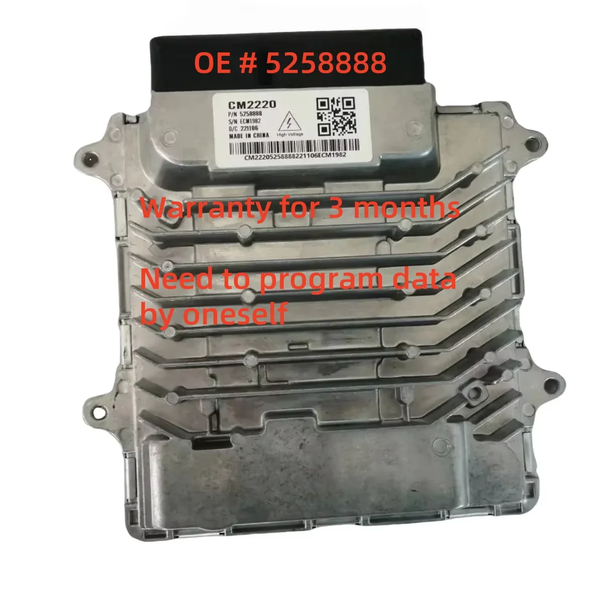 High quality 5258888 Engine Computer Board ECU Electronic Control Module for Cummins
High quality 5258888 Engine Computer Board ECU Electronic Control Module for Cummins