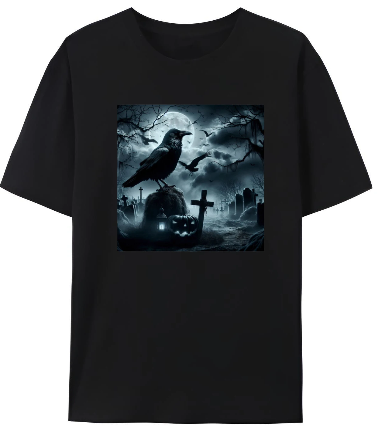 Halloween Black Crow Vintage T Shirts Fashionable And Trendy Graphic Tshirts Mens Printed Shirts Leisure 
Halloween Black Crow Vintage T Shirts Fashionable And Trendy Graphic Tshirts Mens Printed Shirts Leisure