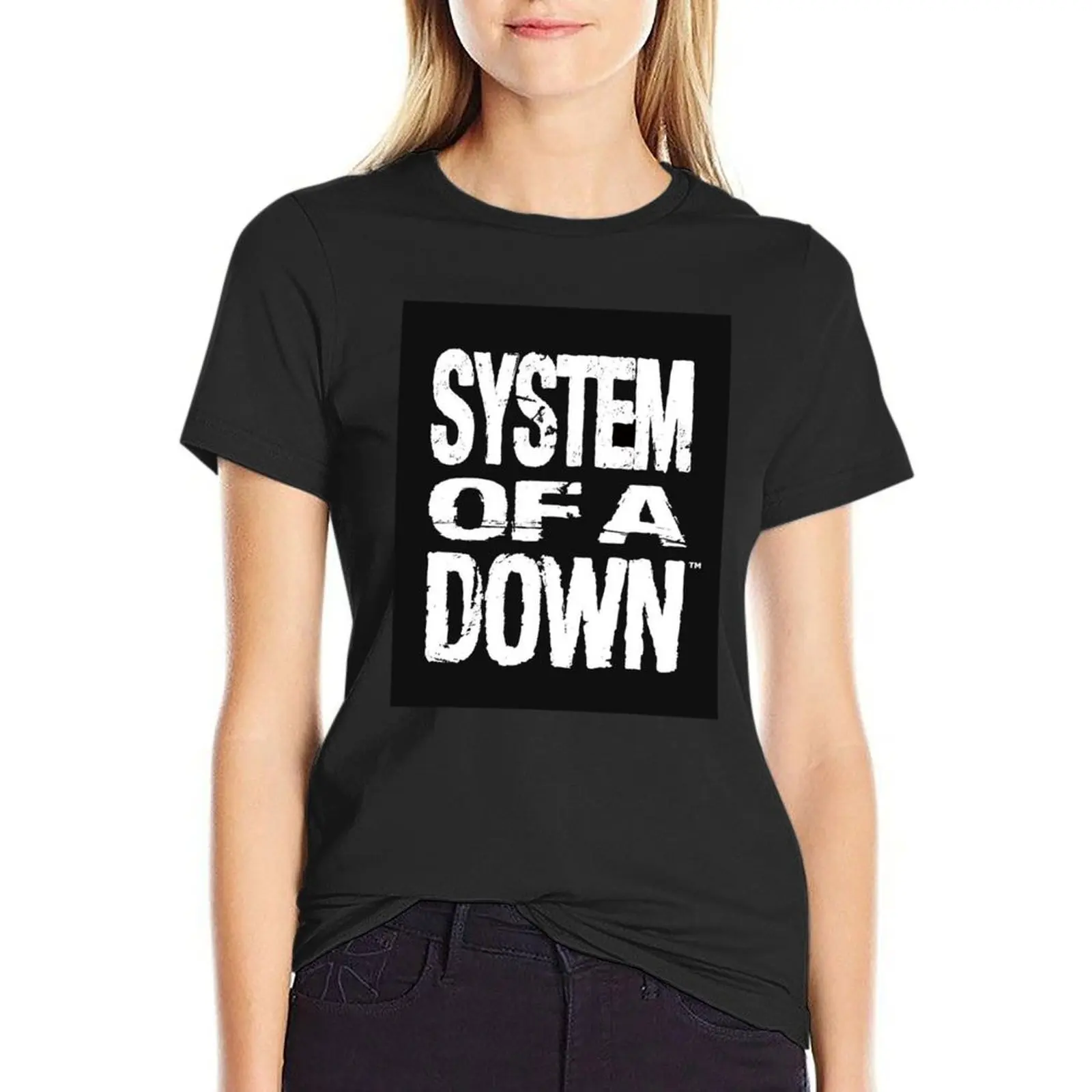 System Of A Down Art T-shirt Blouse Female clothing plus size t shirts for Women loose fit
System Of A Down Art T-shirt Blouse Female clothing plus size t shirts for Women loose fit