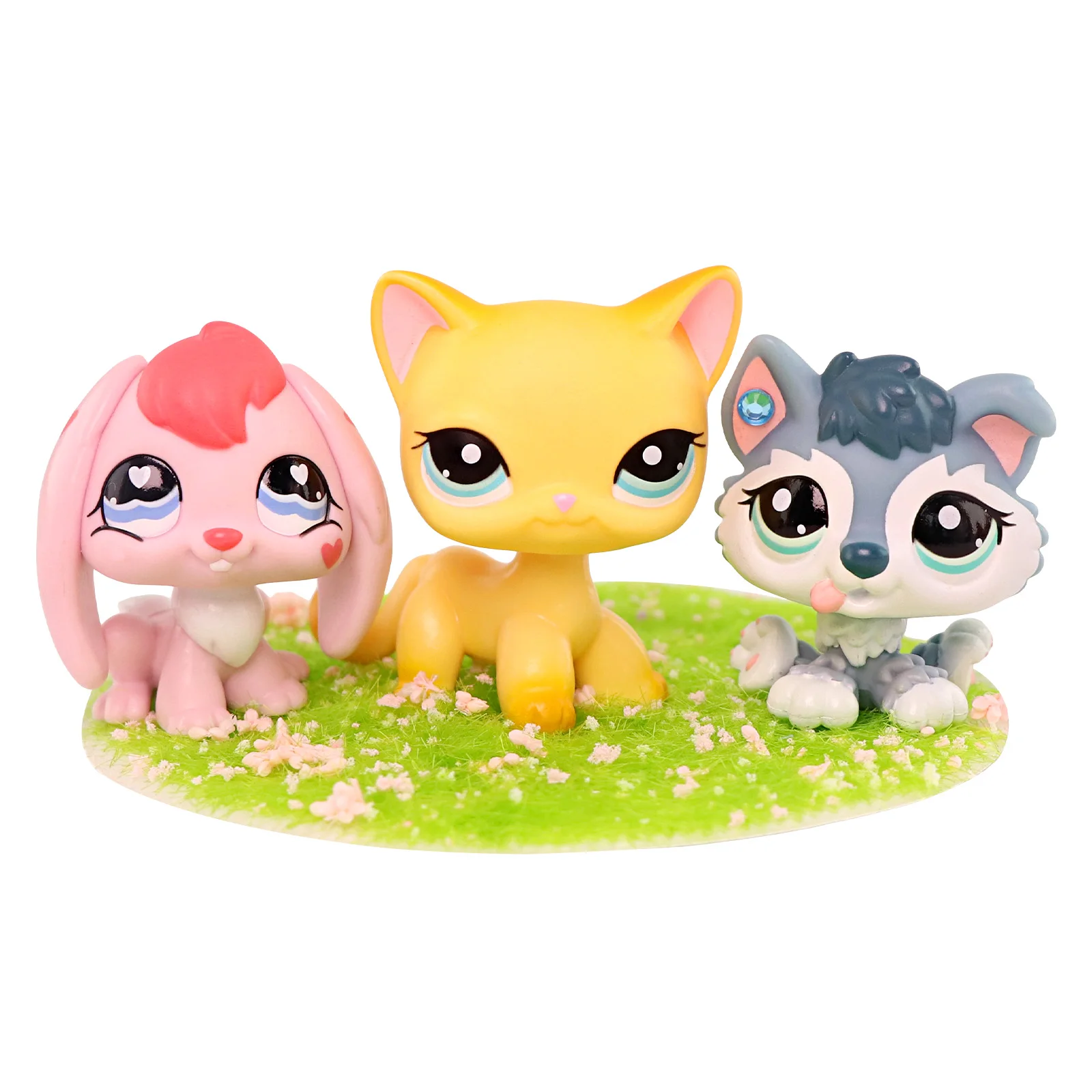 3 Pcs Minilpsshop Bobble Head Toys Shorthair Cat # 339 Rabbit # 557 Husky Puppy # 2036 And Accessories Kids Gift for lps
3 Pcs Minilpsshop Bobble Head Toys Shorthair Cat # 339 Rabbit # 557 Husky Puppy # 2036 And Accessories Kids Gift for lps