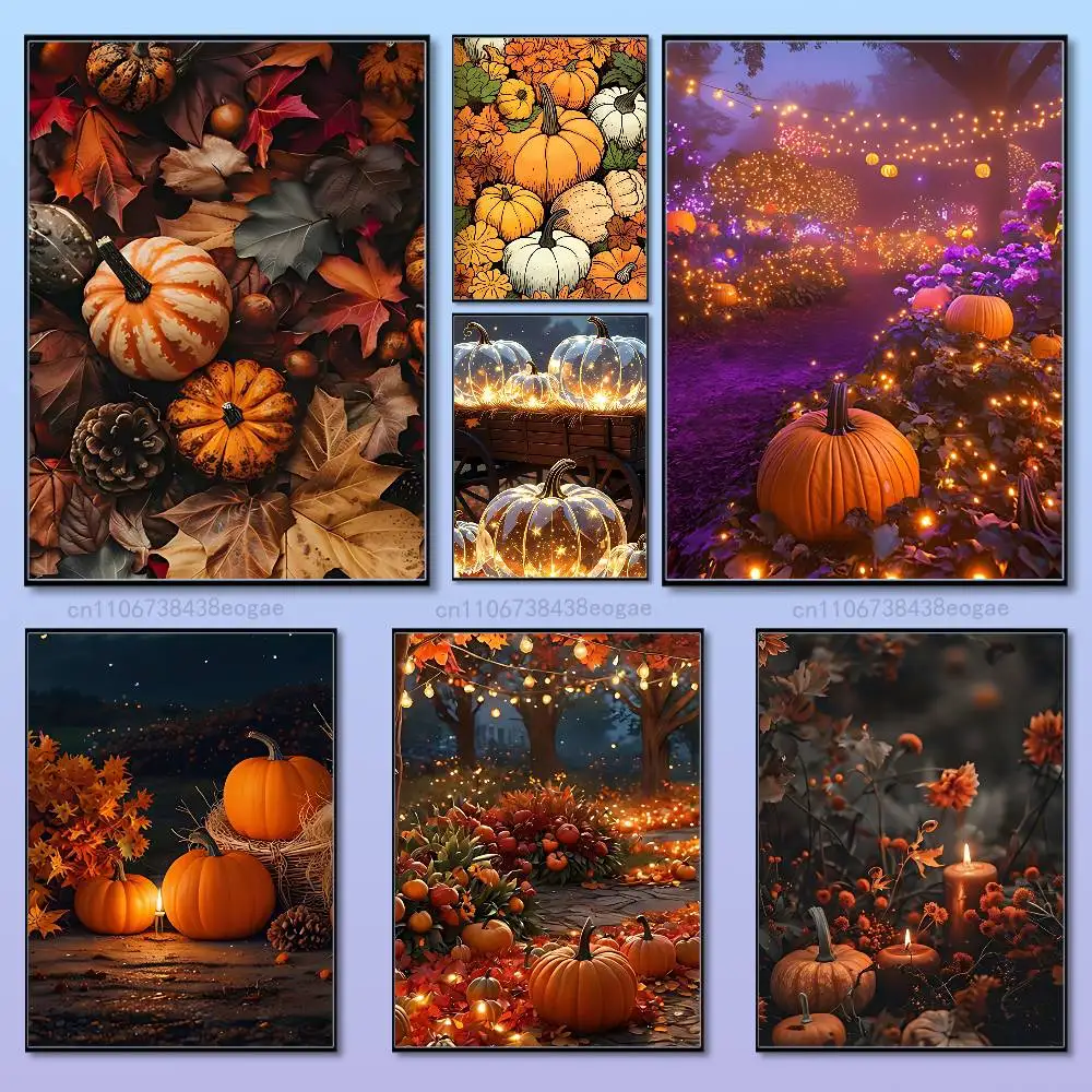 Autumn Leaves Pumpkin Poster HD Art Sticky Wall Cafe Bar Room Modern Home Living Room Bedroom Wall Decoration
Autumn Leaves Pumpkin Poster HD Art Sticky Wall Cafe Bar Room Modern Home Living Room Bedroom Wall Decoration