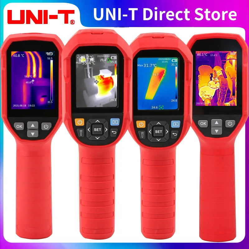 UNI-T UTi120S UTi160S UTi260A UTi260B Thermal Camera Professional Handheld Heat Image Camera for Construction Repair Inspection
UNI-T UTi120S UTi160S UTi260A UTi260B Thermal Camera Professional Handheld Heat Image Camera for Construction Repair Inspection