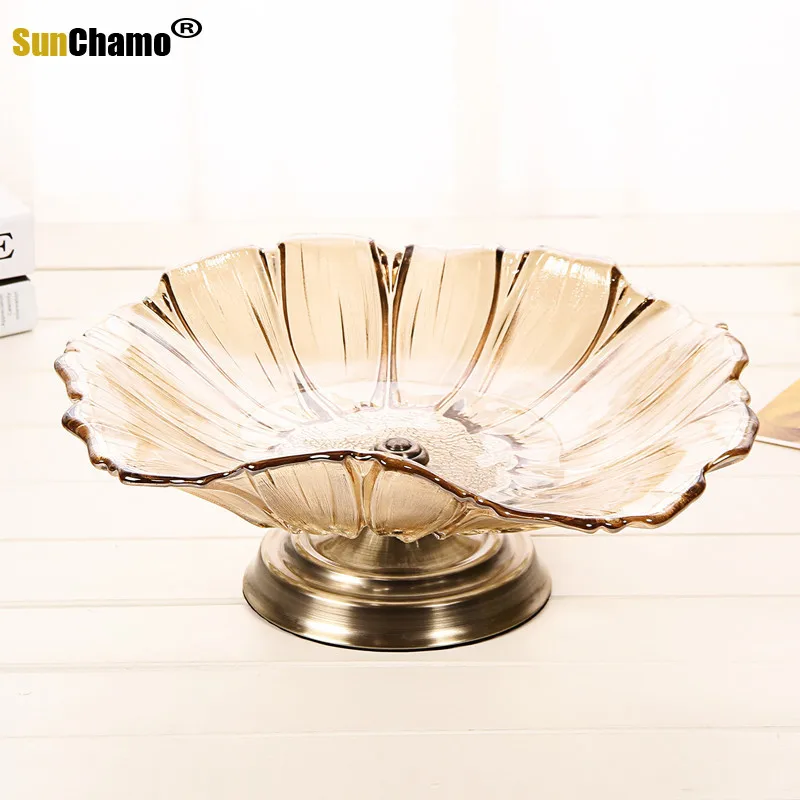 2022 Fruit Plate European Style Light Luxury Modern Home Living Room Coffee Dining Table Glass Decoration Large Diameter 40cm
2022 Fruit Plate European Style Light Luxury Modern Home Living Room Coffee Dining Table Glass Decoration Large Diameter 40cm