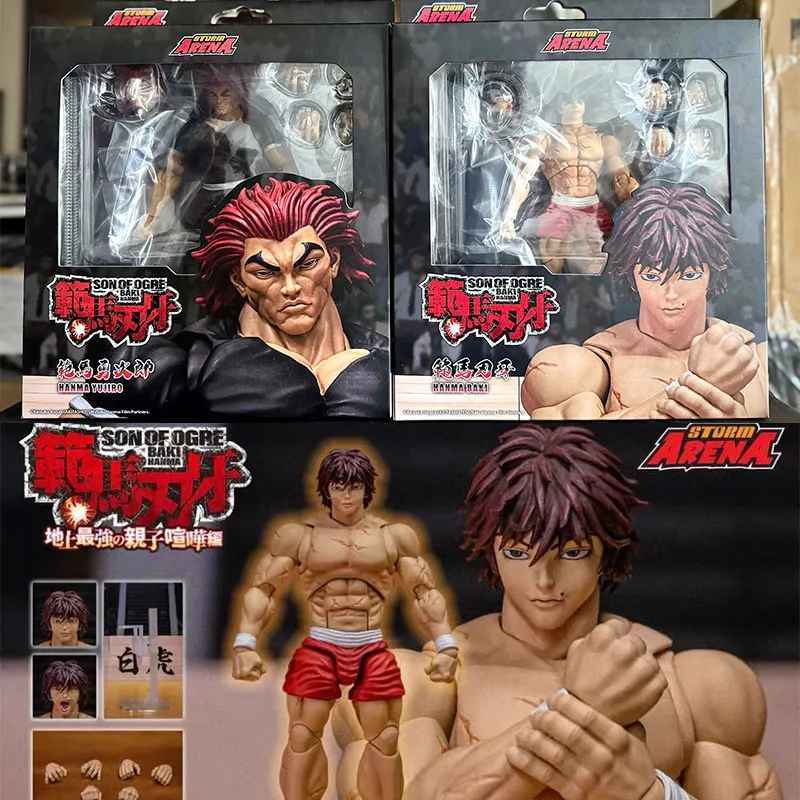 In Stock Storm Arena Hanma Baki 6 inches 1/12 PVC Anime Figures Model Toys Collect Storm Toys BAKI boy ST Small size BHSA02
In Stock Storm Arena Hanma Baki 6 inches 1/12 PVC Anime Figures Model Toys Collect Storm Toys BAKI boy ST Small size BHSA02