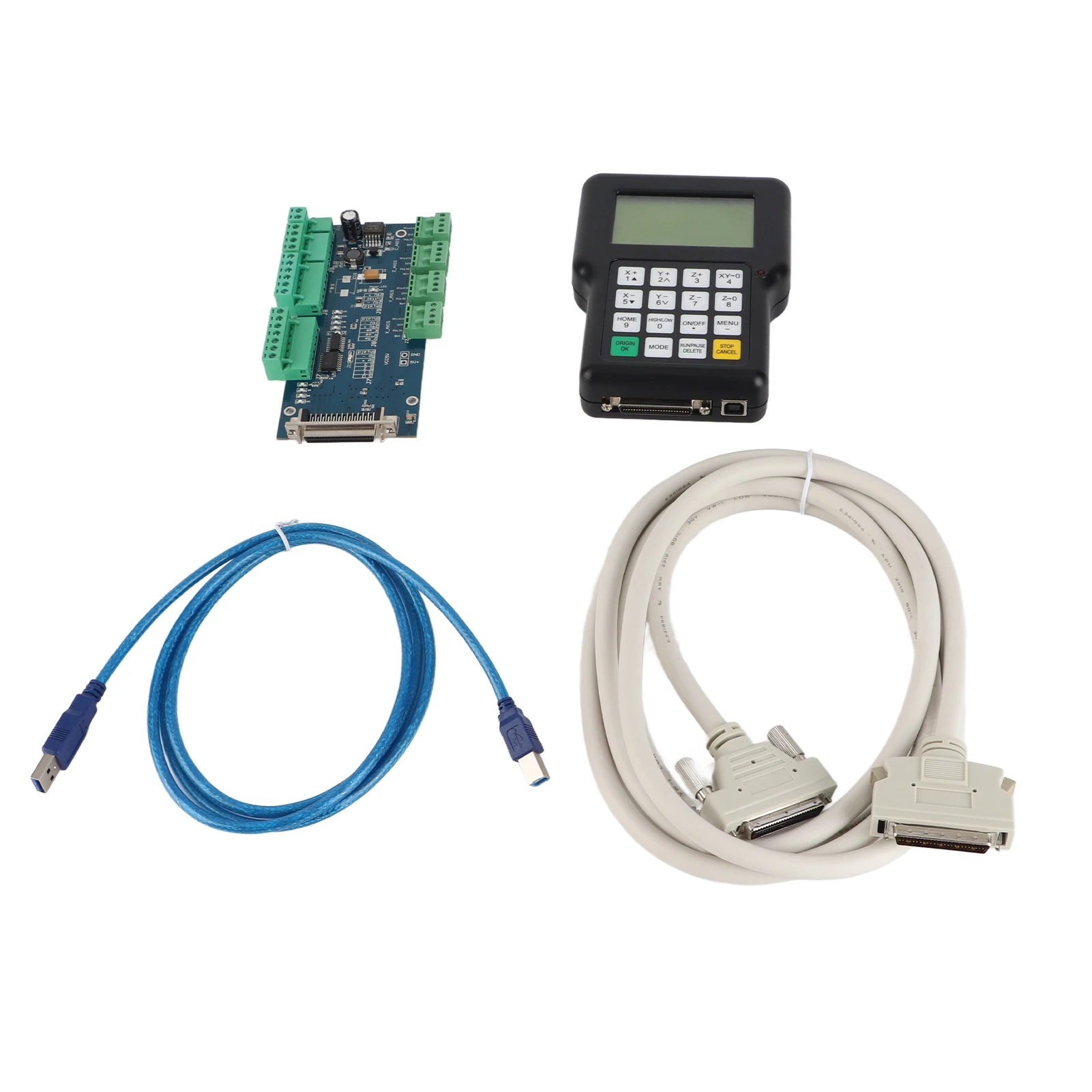 Engraving Machine Controller 3 Axes Remote Hand Control Stepper Motor Drive System 3 Axes Engraving Machine Controller
Engraving Machine Controller 3 Axes Remote Hand Control Stepper Motor Drive System 3 Axes Engraving Machine Controller