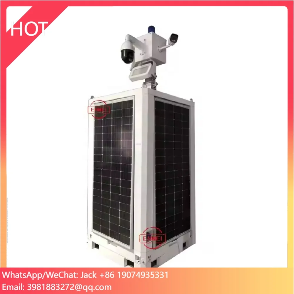 Mobile Solar Powered Security CCTV Tower For Large Exhibition Monitoring
Mobile Solar Powered Security CCTV Tower For Large Exhibition Monitoring