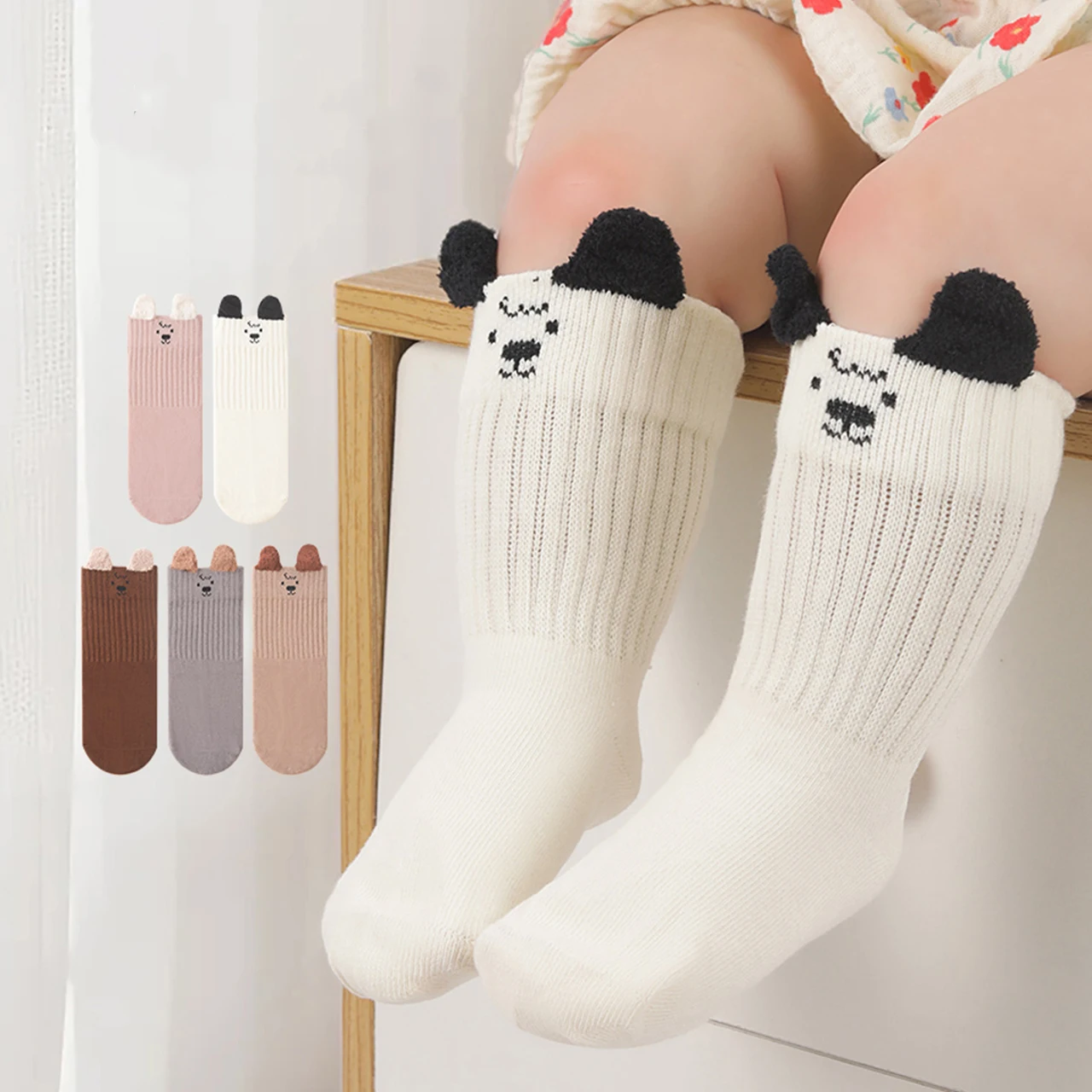 Cute Cartoon Baby Long Stockings Spring Autumn Infant Knee-high Socks 1-3Year Boys Girls Kids Soft Cotton Sock Children Footwear
Cute Cartoon Baby Long Stockings Spring Autumn Infant Knee-high Socks 1-3Year Boys Girls Kids Soft Cotton Sock Children Footwear