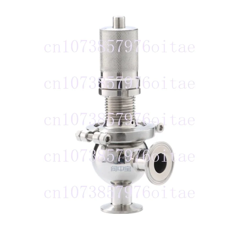 Sanitary Pressure Relief Valve A81X-1 Stainless Steel Quick-loading Safety Valve Clamp Relief Valve Food Grade Backflow
Sanitary Pressure Relief Valve A81X-1 Stainless Steel Quick-loading Safety Valve Clamp Relief Valve Food Grade Backflow