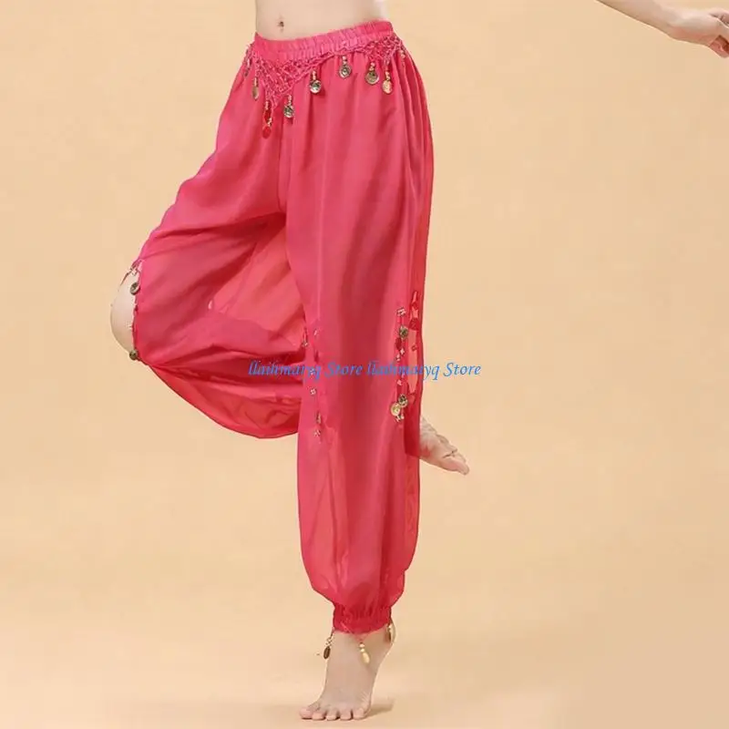 573B Belly Dance Costumes Belly Dance Coin Lantern Pants Split Sequins Harems Pants
573B Belly Dance Costumes Belly Dance Coin Lantern Pants Split Sequins Harems Pants