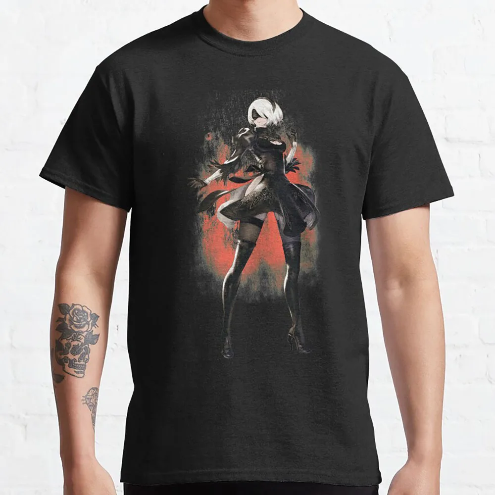 Nier Automata 2B Game of the Yorh No. 2 Type B Anime T shirt Sexy Waifu 2B manga graphic t shirts 100% cotton large size tops
Nier Automata 2B Game of the Yorh No. 2 Type B Anime T shirt Sexy Waifu 2B manga graphic t shirts 100% cotton large size tops
