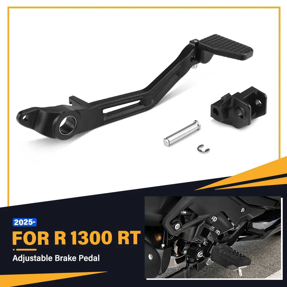 For BMW R 1300 RT R1300RT R1300 RT 2025- Accessories Adjustable brake lever Aluminum alloy Brake Pedal Lever Foot Brake Lever
For BMW R 1300 RT R1300RT R1300 RT 2025- Accessories Adjustable brake lever Aluminum alloy Brake Pedal Lever Foot Brake Lever