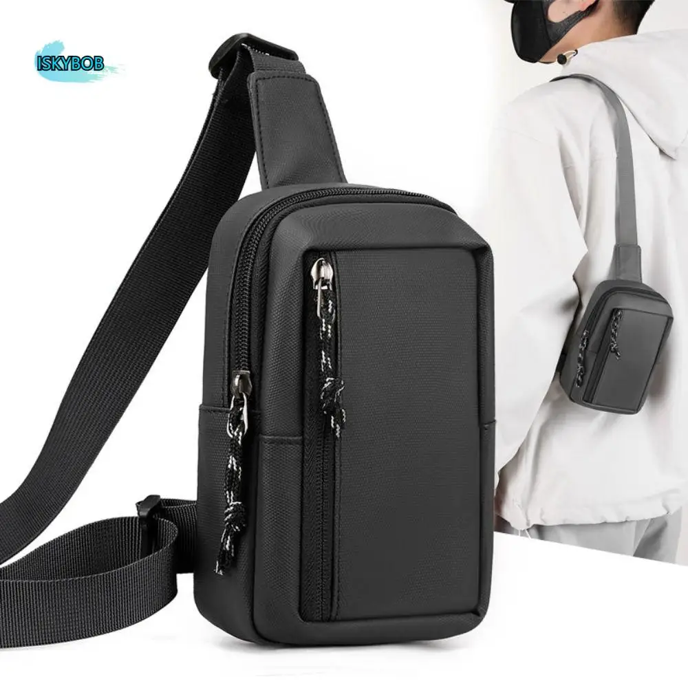 Casual Side Sling Men Chest Bag Solid Color Crossbody Bag Male Shoulder Bag Handbag Oxford Man Phone Bag Cycling
Casual Side Sling Men Chest Bag Solid Color Crossbody Bag Male Shoulder Bag Handbag Oxford Man Phone Bag Cycling