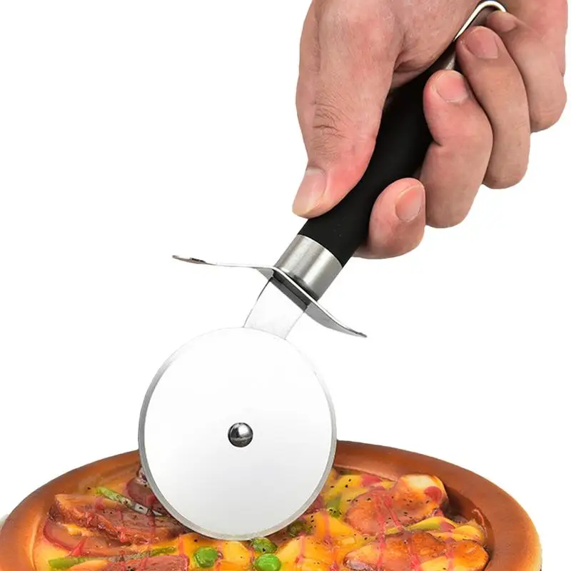 Pizza Cutter Wheel Stainless Steel Pizza Cutter With Comfort Grip Thumb Guard Protection Pasta Maker Cutter Wheel For Biscuits
Pizza Cutter Wheel Stainless Steel Pizza Cutter With Comfort Grip Thumb Guard Protection Pasta Maker Cutter Wheel For Biscuits
