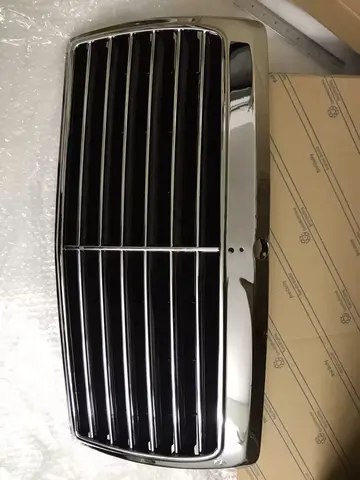 For Mercedes Benz w123 w124 w126 w140 w201 w202 w203 Front Bumper Grill Grille mask Car accessories accesorios para auto