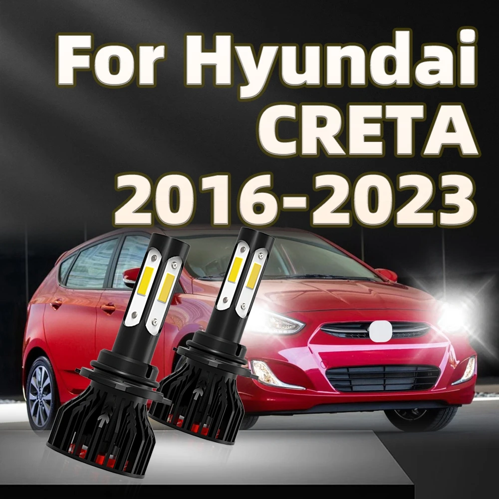 2PCS 4 Side COB CHIP Headlight HB3 LED Bulbs 130W Car Lamp For Hyundai CRETA 2016 2017 2018 2019 2020 2021 2022 2023
2PCS 4 Side COB CHIP Headlight HB3 LED Bulbs 130W Car Lamp For Hyundai CRETA 2016 2017 2018 2019 2020 2021 2022 2023