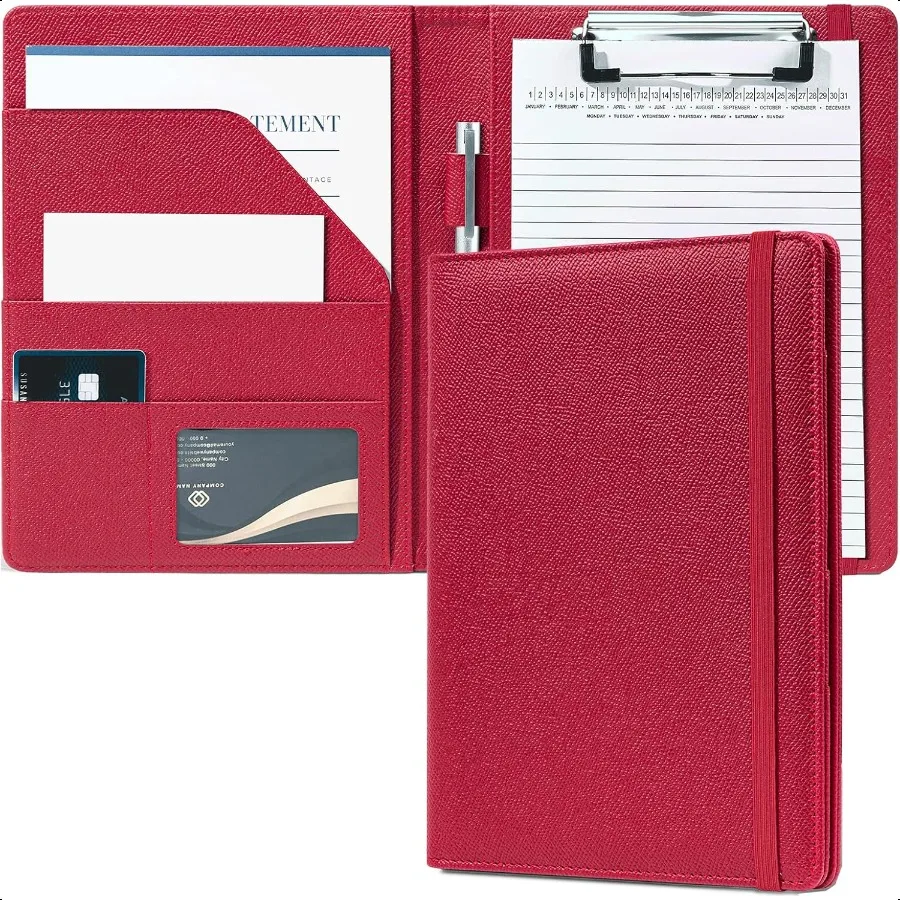 Junior Padfolio Portfolio Folder Small A5 Clipboard with Cover for 5'' x 8'' Writing Pad Notepad Holder Legal Pad Holder for Bu
Junior Padfolio Portfolio Folder Small A5 Clipboard with Cover for 5'' x 8'' Writing Pad Notepad Holder Legal Pad Holder for Bu