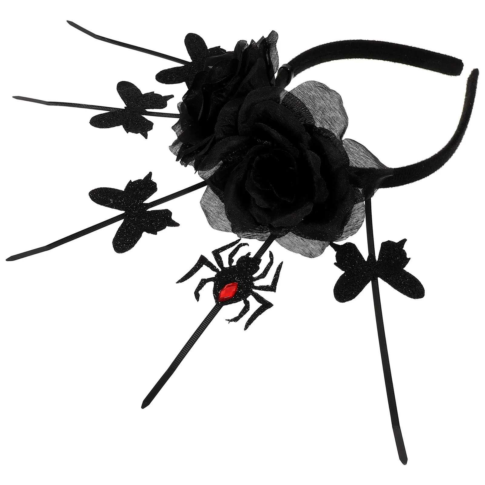 Spider Headb for Women Black Gothic Rose Hair Accessories Halloween Party Decorations Cloth Spider Costume Headb s
Spider Headb for Women Black Gothic Rose Hair Accessories Halloween Party Decorations Cloth Spider Costume Headb s