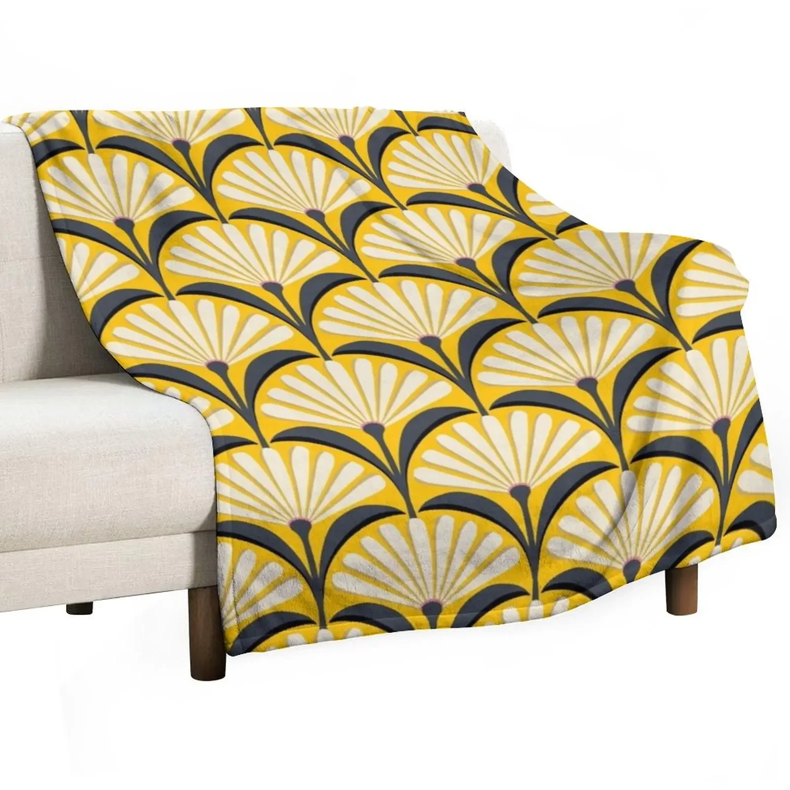 Art Deco daisy pattern in yellow, cream, and gray Throw Blanket bed plaid anime Moving Blankets
Art Deco daisy pattern in yellow, cream, and gray Throw Blanket bed plaid anime Moving Blankets