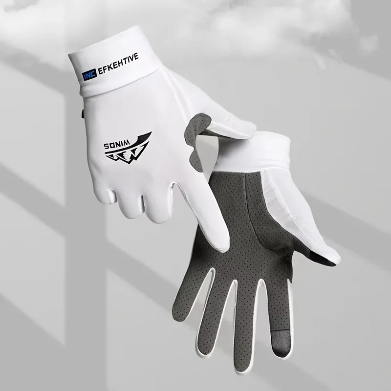 Sunscreen gloves, men's and women's fishing gloves, thin and breathable fully matched ice riding gloves, summer adhesive gloves
Sunscreen gloves, men's and women's fishing gloves, thin and breathable fully matched ice riding gloves, summer adhesive gloves