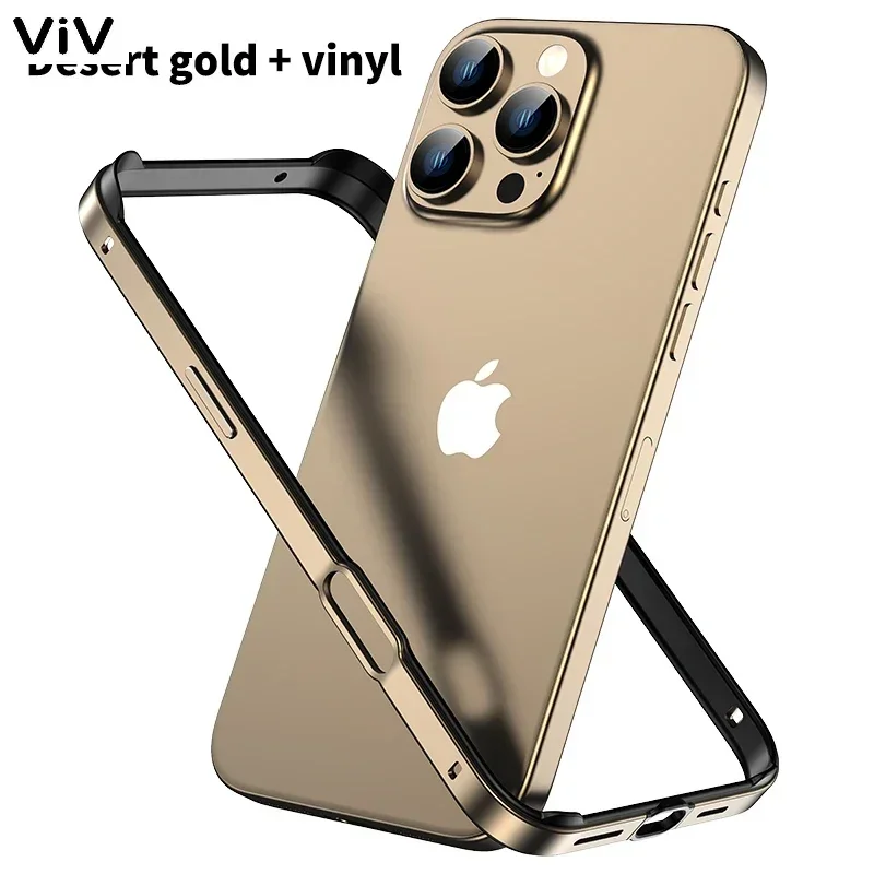 Титановый бампер Desert для iPhone 16 Pro Max 15 Plus 16Pro 16 Plus, алюминиевый металлический черный, золотой, розовый чехол, аксессуары для телефонов
Титановый бампер Desert для iPhone 16 Pro Max 15 Plus 16Pro 16 Plus, алюминиевый металлический черный, золотой, розовый чехол, аксессуары для телефонов
