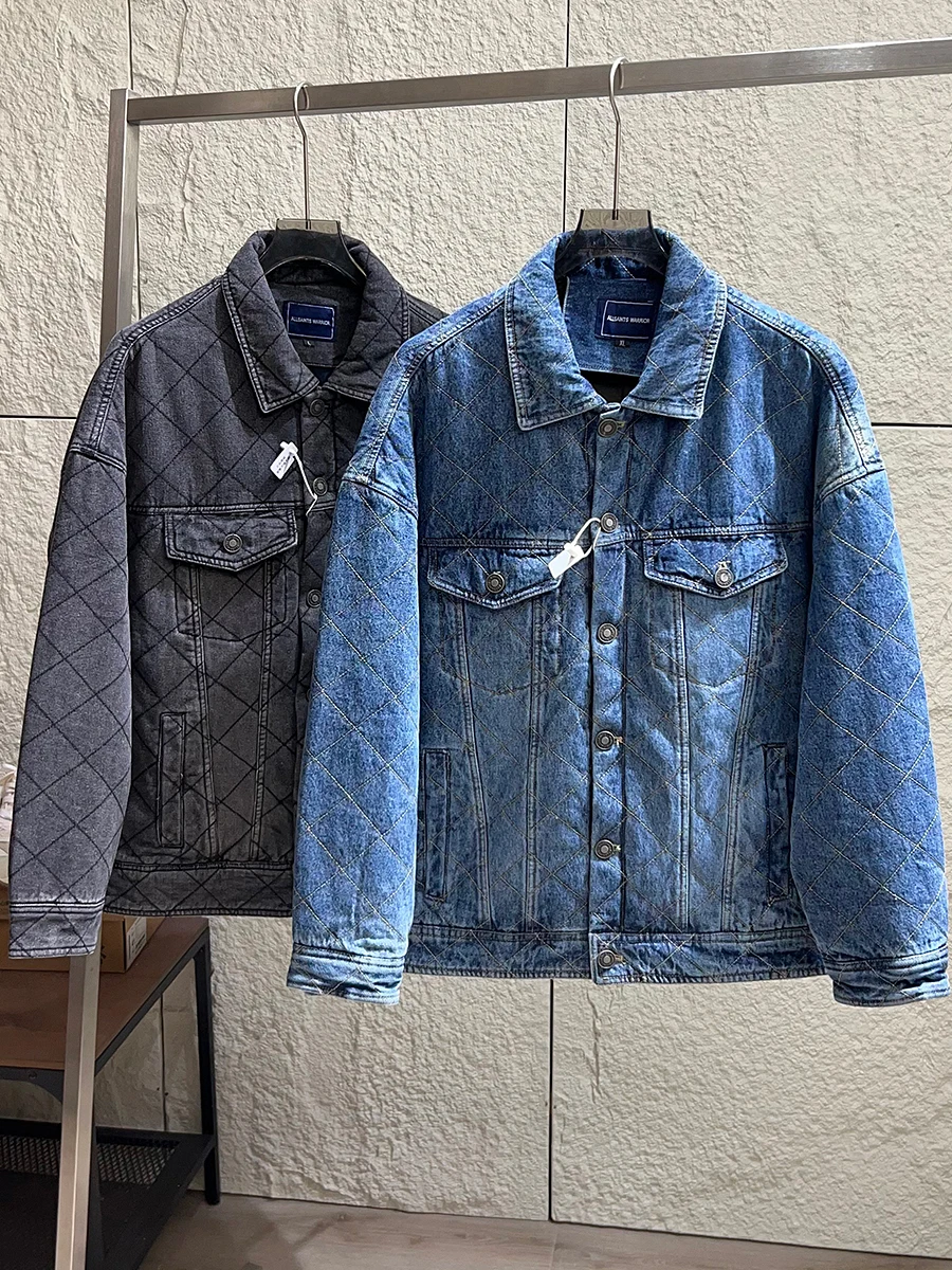 Thickened Retro Washed American Style Men's Denim Jacket Cotton Filled Warm Coat Vintage Straight Hem Casual Long Sleeve
Thickened Retro Washed American Style Men's Denim Jacket Cotton Filled Warm Coat Vintage Straight Hem Casual Long Sleeve