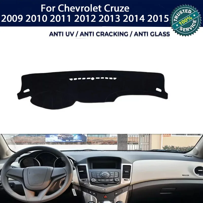 Custom Anti-UV Dashboard Cover Dash Mat Protector Pad For Chevrolet Cruze 2009 2010-2015 Center Console Accessories Sunshade
Custom Anti-UV Dashboard Cover Dash Mat Protector Pad For Chevrolet Cruze 2009 2010-2015 Center Console Accessories Sunshade