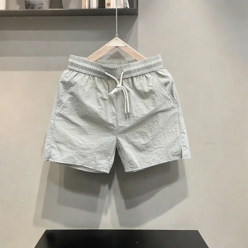 Summer Thin Ice Silk Quick Dry Casual Shorts Men's Outdoor Running Sports Leisure Beach Four-Quarter Mid-Pants Polyester Fibe...
Summer Thin Ice Silk Quick Dry Casual Shorts Men's Outdoor Running Sports Leisure Beach Four-Quarter Mid-Pants Polyester Fibe...