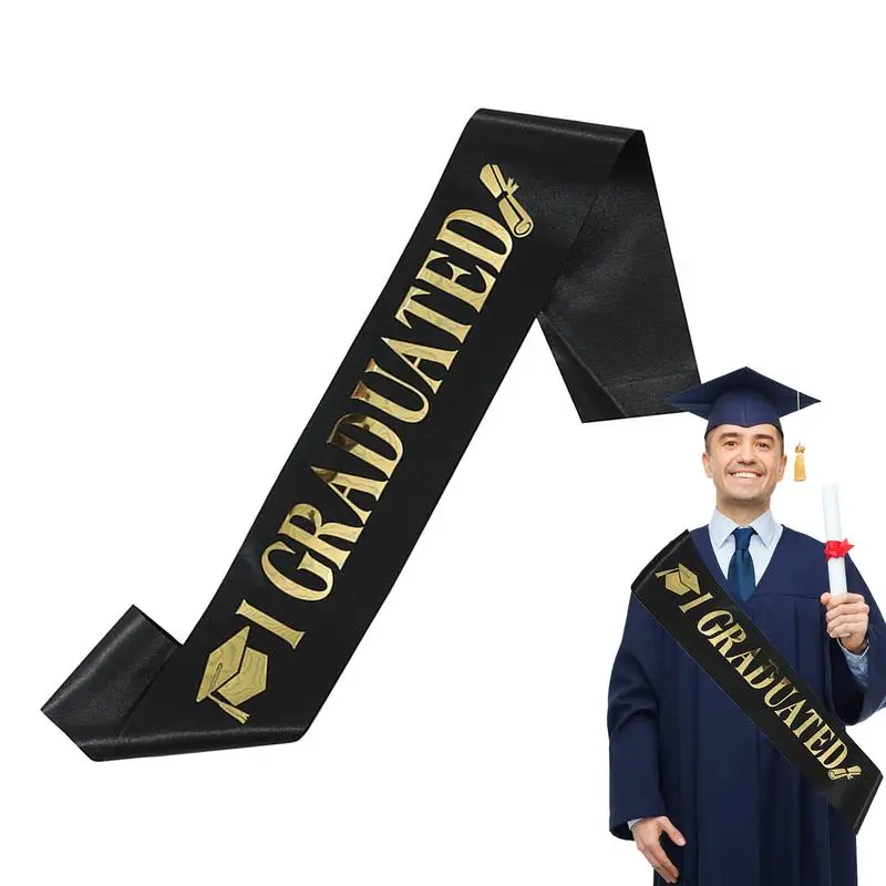 Graduate Sash graduation shoulder Graduation Shawl graduation party clothing shoulder graduation party supplies Scarf For Adults
Graduate Sash graduation shoulder Graduation Shawl graduation party clothing shoulder graduation party supplies Scarf For Adults