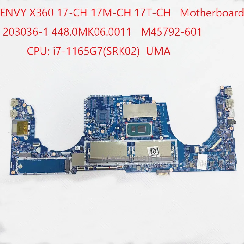 Материнская плата 17-CH 203036-1, системная плата 17 м-см для Hp ENVY X360 17-CH 17M-CH17T-CH CPU: M45792-601
Материнская плата 17-CH 203036-1, системная плата 17 м-см для Hp ENVY X360 17-CH 17M-CH17T-CH CPU: M45792-601
