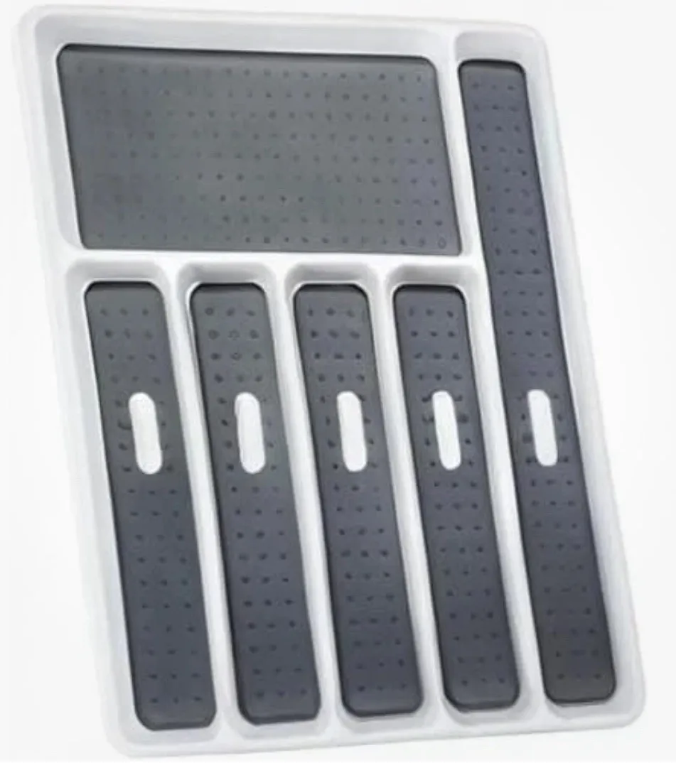 Large Silverware Tray Kitchen Utensil Organizer Drawer Insert 6 Compartment Cutlery Storage Solution for Home Use Best Selling
Large Silverware Tray Kitchen Utensil Organizer Drawer Insert 6 Compartment Cutlery Storage Solution for Home Use Best Selling