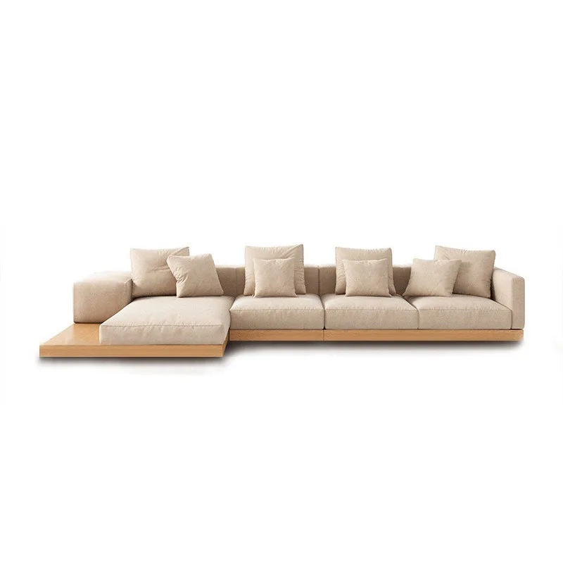 Wabi Sand Wind Large Combination Fabric Sofa Living Room Large Apartment Flat Floor Villa Nordic Modern Solid Wood
Wabi Sand Wind Large Combination Fabric Sofa Living Room Large Apartment Flat Floor Villa Nordic Modern Solid Wood